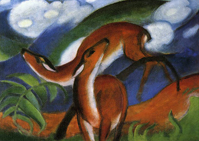 Rotwild Franz Marc